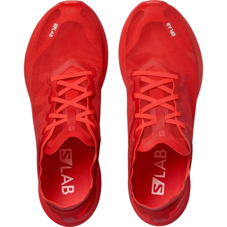 Red Salomon S/Lab Phantasm Men's Running Shoes | IE UH2163